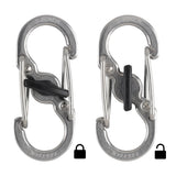 ビッグフットロッカーシルバーのエスビナーマイクロロック部分